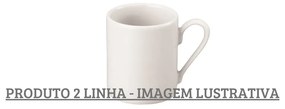 Xicara Café Sem Pires 60Ml Porcelana Schmidt - Mod. Brasilia 2º Linha