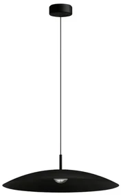Pendente Led Aluminio 12W 60 3000K 60Cm Plato - PRETO