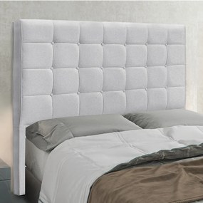 Cabeceira Cama Box King 195 cm Verona Linho S04 - D'Rossi - Grigio