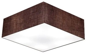 Plafon Quadrado Vivare Md-3051 Cúpula em Tecido 15/45x45cm - Bivolt