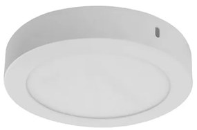 Plafon Led Sobrepor Aluminio Branco 12W 17Cm Yamamura - LED BRANCO NEUTRO (4000K)