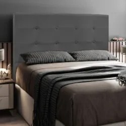 Cabeceira Cama Box Casal King 193cm Safira Suede Cinza Z51 - Mpozenato