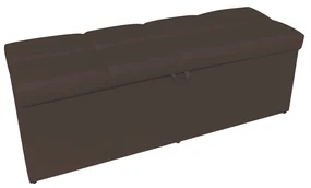 Calçadeira Nina 140 cm Suede D'Rossi - Marrom