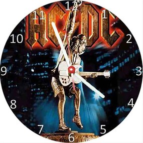 Relógio Decorativo AC/DC Estátua