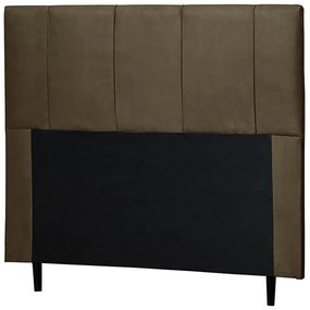 Cabeceira Donna Para Cama Box Casal 140 cm Suede Marrom -  D'Rossi