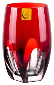 Copo de Long Drink em Cristal Lapidado - Vermelho  Vermelho - 65