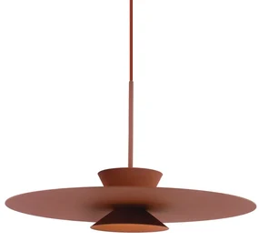 Pendente Tule Ø60X25Cm 1Xmr16 - Usina 25120/60 (FN-F - Fendi Fosco, Igual a Cor 1)