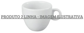 Xicara Chá 160Ml Porcelana Schmidt - Mod. Sofia 2° Linha