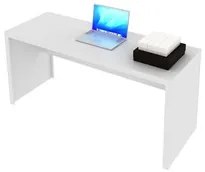 Mesa para Home Office de 163 cm de Largura ME4109 Branco - Tecno Mobil