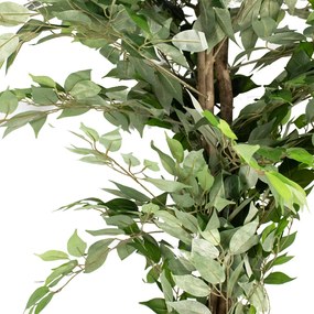 Planta Artificial Ficus Tronco Real Toque X1008 Verde 210 cm F04 - D'Rossi