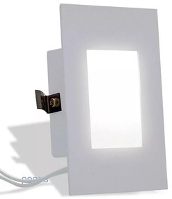 Balizador Luminária Parede Embutir Caixa 4x2 Escada Bivolt Lâmpada LED G9