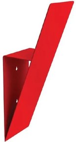 Cabideiro Individuale Estrutura Aco Pintado Vermelho 43 cm (ALT) - 40674 Sun House