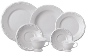 Aparelho De Jantar, Chá E Café Porcelana Schmidt 42 Peças - Mod. Pomerode 114