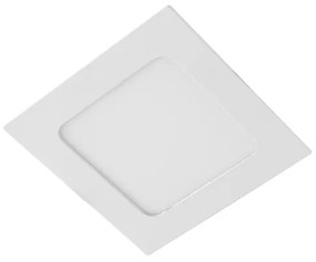 Plafon Led Embutir Quadrado Branco 6w 110 6500k