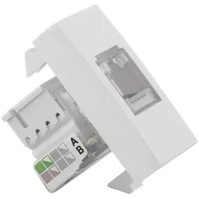 Modulo Tomada Para Telefone Rj45 Branco Inova Pro