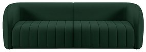 Sofá Decorativo Sala de Estar 332cm Adam 4 Lugares Veludo Verde G45 - Gran Belo