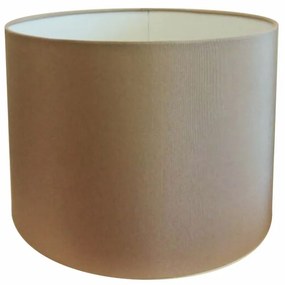 Cúpula abajur e luminária cilíndrica vivare cp-8022 Ø45x30cm - bocal europeu - Palha