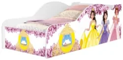 Mini Cama Infantil 148x68cm Personagens Princesa Rosa Z53 - Mpozenat
