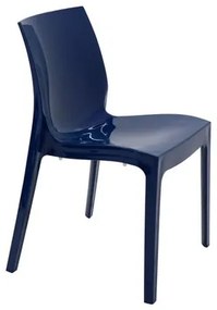 Cadeira Tramontina Alice Summa em Polipropileno Brilhoso Azul Yale