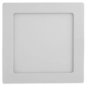 Plafon Led Embutir Quadrado Branco 12W Yamamura - LED BRANCO QUENTE (3000K)