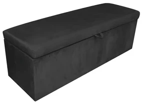 Calçadeira Clean 140 cm Suede Preto D'Rossi