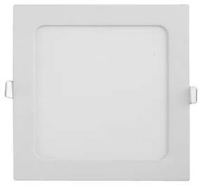 Plafon Led Embutir Quadrado Branco 12w 110 3000k