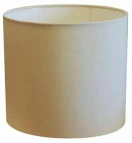 Cúpula em tecido cilíndrica abajur luminária cp-4113 30x25cm algodão crú