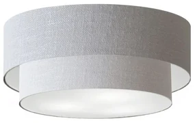 Plafon Para Sala Cilíndrico SL-3024 Cúpula Cor Rústico Cinza