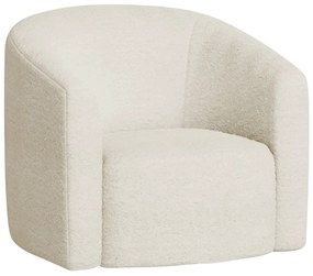 Poltrona Luxo Decorativa Luiza Max Bouclé - ADJ Decor