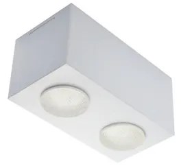 Plafon Sobrepor Aluminio 21Cm Granada - BRANCO