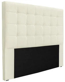 Cabeceira Cama Box Solteiro 90 cm Verona Linho Natural S04 - D'Rossi