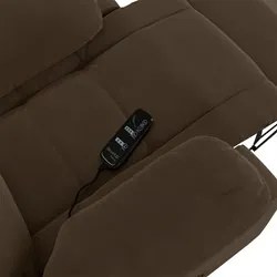 Poltrona do Papai Reclinável Pietra Power Touch Massagem FH9 Veludo Ma