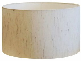 Cúpula abajur cilíndrica cp-7024 Ø50x25cm linho bege