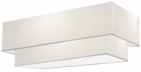 Plafon Para Dormitório Retangular SD-3071 Cúpula Cor Branco