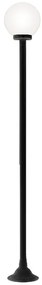 Poste Aluminio Preto 1,95m Ip65