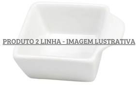 Mini Bowl Quadrada Porcelana Schmidt 2° Linha
