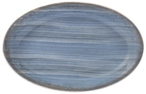 Travessa Rasa 21Cm Porcelana Schmidt - Dec. Esfera Azul Celeste 2414