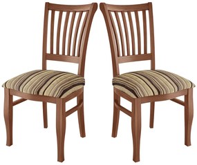 Cadeira Estofada Anthurium Madeira Maciça (2 Unidades) Miller Interiores -