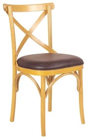 Cadeira de Jantar X Espanha Estofada - Wood Prime 57618