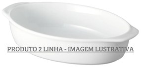 Mini Travessa Oval Porcelana Schmidt - Mod. Couvert 214 2ª Linha