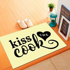 Tapete de Cozinha, Kiss Cook - 40x60cm