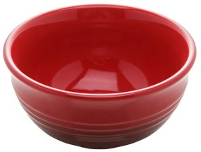 Jogo 2 Bowls De Cerâmica Retrô Vermelho 14x7cm 28929 Wolff