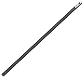 Trilho Sobrepor Aluminio 2M - PRETO