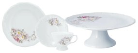 Aparelho Bolo 19 Peças Porcelana Schmidt - Dec. Eterna E351