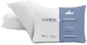 Travesseiro Antialérgico Micro Cotton 50X70Cm - Camesa