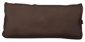 Almofada Baguete Decorativa Veludo Liso Marrom Escuro - Wood Prime 33350