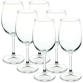 Conjunto 6 Taças Para Vinho Tinto Em Cristal Ecológico 450Ml Anna - Bohemia