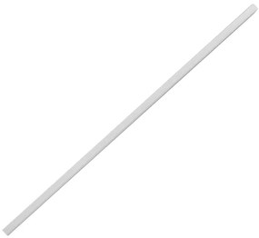 Perfil Sobrepor Aluminio Sem Iluminacao 100Cm Fit 15 - BRANCO
