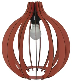 Lustre Pêndulo de Teto Luminária Pendente Living Coral 38,4x 35 cm - D'Rossi