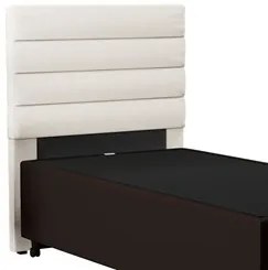 Cabeceira com Base para Cama Box Solteiro 88x188cm Hit ID5 Corano Marr